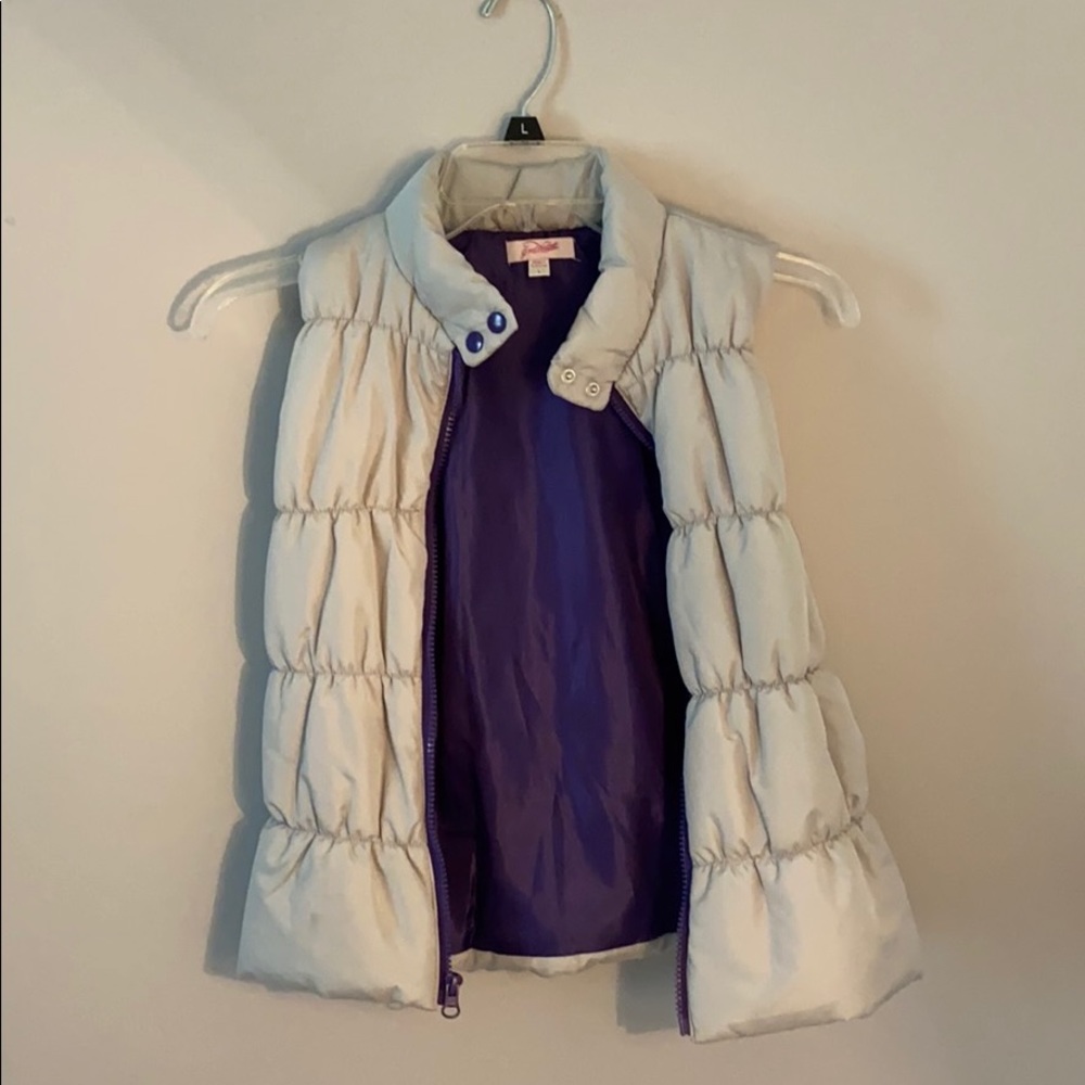 Gray/Purple Vest